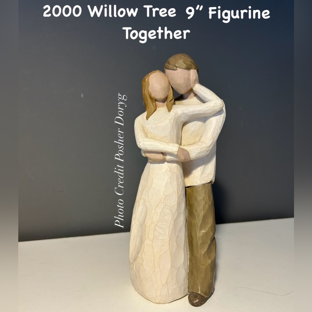 Vintage 2000 Willow Tree 9” “Together” Figurine